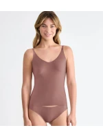 Dámsky top ZERO Feel 2.0 Špagetový top - BROWN - hnedý 1141 - SLOGGI Dámsky top ZERO Feel 2.0 Špagetový top - BROWN - hnedý 1141 - SLOGGI