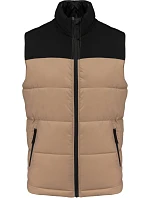 Kariban K 6162 Prešívaná vesta 20.6162 wet sand/black Kariban K 6162 Prešívaná vesta 20.6162 wet sand/black