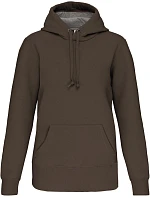 Kariban K 443 Mikina s kapucňou z hrubej bavlny 20.K443 tmavá khaki