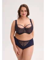 Polomäkká podprsenka Gaia BSM 1323 Veda Maxi Navy blue