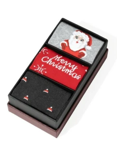 Ponožky Steven čl.196/1 Vianočné krabice A'3 41-43