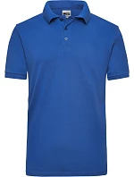 Daiber JN 801 Pánske pracovné polo tričko z hrubej bavlny 02.0801 royal