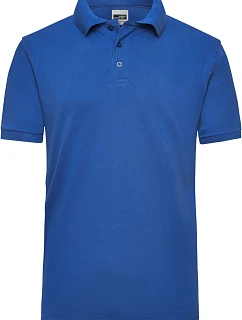 Daiber JN 801 Pánske pracovné polo tričko z hrubej bavlny 02.0801 royal
