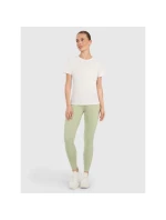 Dámske rýchloschnúce tréningové tričko regular fit 4F 4FWAW25TFTSF1516-12S