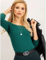 Blúzka RV BZ 4692.05X tmavo zelená