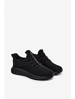 Pánske športové tenisky Ľahký materiál Big Star UU174003 Black Pánske športové tenisky Ľahký materiál Big Star UU174003 Black