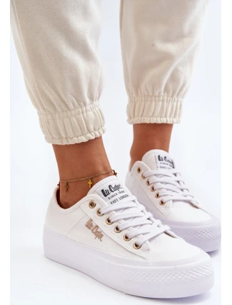 Dámska športová obuv W LCW-24-31-2725L White - Lee Cooper