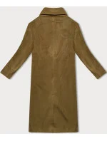 Dámsky oversize prechodný kabát J Style Beige (11Z8161)