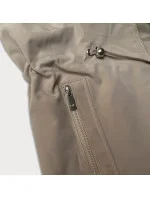 Tenká bunda s ozdobnou podšívkou J Style béžová (16M9252-62) Tenká bunda s ozdobnou podšívkou J Style béžová (16M9252-62)