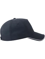 Atlantis Headwear Recy Five Piping – 5-panelová sendvičová čiapka s výšivkou 33.0282 tmavomodrá/biela Atlantis Headwear Recy Five Piping – 5-panelová sendvičová čiapka s výšivkou 33.0282 tmavomodrá/biela