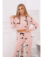 Sada s potlačou pištole tmavo púdrovo ružová Sada s potlačou pištole tmavo púdrovo ružová