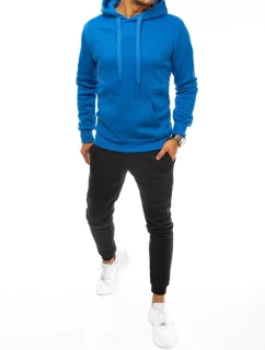 FashionStreet pánska modro-čierna tepláková súprava AX0645