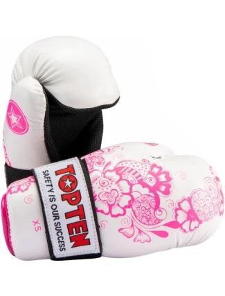 Otvorené rukavice ROTT-FLOWERS (schválené WAKO)