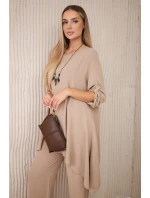 Súprava blúzka + nohavice s príveskom cappuccino