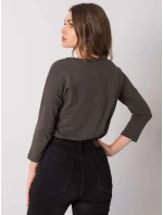 Blúzka RV BZ 0126.01P tmavá khaki