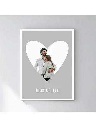 Personalizovaný magický fotorámik – 30x40 – výrez fotografie na podklade Personalizovaný magický fotorámik – 30x40 – výrez fotografie na podklade
