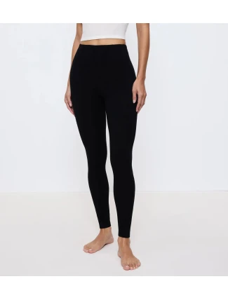 Dámske legíny Beauty Layers Wool - BLACK - black 0004 TRIUMPH