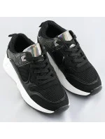 Čierne dámske športové topánky (6348) Čierne dámske športové topánky (6348)