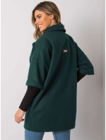 Dámsky kabát CHA PL 0409.30x tmavo zelený