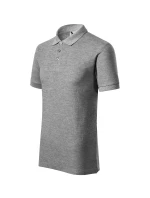 Bavlnená polokošeľa Heavy pánska tmavosivá