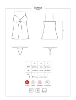 Sexy košieľka Contica babydoll - Obsessive Sexy košieľka Contica babydoll - Obsessive