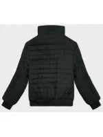 Pánska prešívaná bunda v army farbe so stojačikom J.Štýl (84M3025-136) Pánska prešívaná bunda v army farbe so stojačikom J.Štýl (84M3025-136)