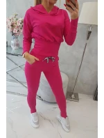 Súprava so širokými pásmi fuchsiovej farby