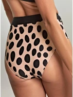 Spodny diel plaviek Amalfi SW1775 béžový s bodkami - Panache