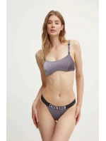 Dámska plavková podprsenka KW0KW02609 BEH black - Calvin Klein