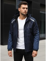 FashionStreet pánska tmavomodrá lyžiarska bunda TX5129