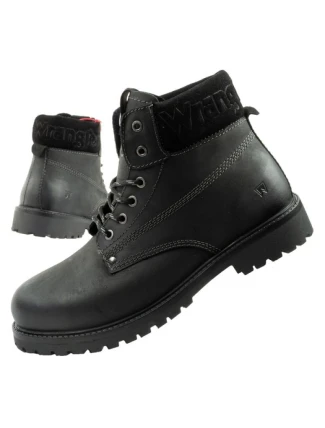 Wrangler Arch pánske topánky sable topánky smart natural leather black