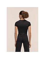 Dámske tričko CASALL Defined Rib Tee, čierne Dámske tričko CASALL Defined Rib Tee, čierne