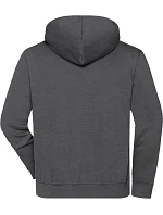 Daiber JN 839 Pracovná mikina z bio bavlny, s kapucňou, zips „1/4“ 02.0839 tmavá melírovaná Daiber JN 839 Pracovná mikina z bio bavlny, s kapucňou, zips „1/4“ 02.0839 tmavá melírovaná