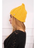 Rabbid K237 horčicová fleecová čiapka