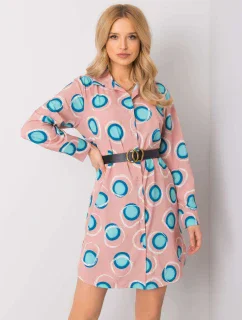 Šaty DHJ SK 12765.11 svetlo ružová