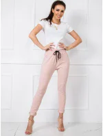 Tepláky RV DR 5465.09X svetlo ružová