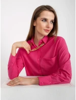 Dámska košeľa KS 7183.74P fuchsiová - FPrice