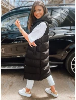 Dámska prešívaná vesta ELLA black FashionStreet TY3030 Dámska prešívaná vesta ELLA black FashionStreet TY3030