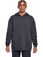 Build your Brand BB 006 Oversize mikina s kapucňou z hrubej bavlny 56.B006 olivová