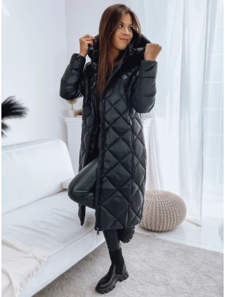 Dámska prešívaná bunda ADDISON black FashionStreet TY3192 Dámska prešívaná bunda ADDISON black FashionStreet TY3192