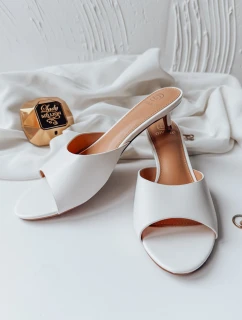 DORIMI dámske žabky biele FashionStreet ZY0975