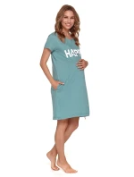 Dámske tehotenské tričko 9504 zelené - Doctornap