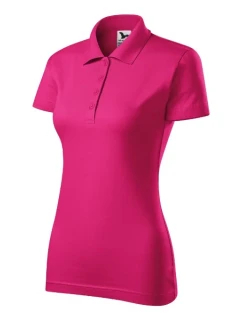 Dámske polo tričko Single J. fialové