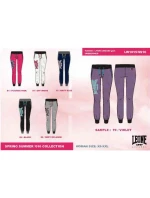 Dámske dlhé nohavice LEONE LW1015/S16 sivé "M"