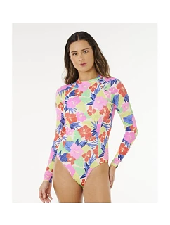 Dámsky kostým RIP CURL Party Wave UPF Surf Suit, viacfarebný