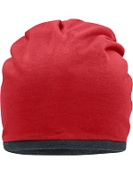 Daiber MB 7131 Jerseyová čiapka s fleecovou podšívkou 03.7131 červená/uhlíková