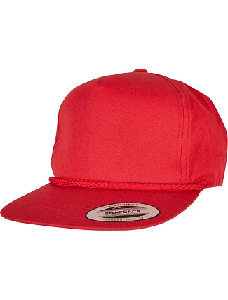 Flexfit 6002 5-panelová čiapka s kšiltom „Poplin Golf“ 55.6002 červená Flexfit 6002 5-panelová čiapka s kšiltom „Poplin Golf“ 55.6002 červená