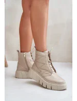 Topánky so širokou podrážkou model 202820 Vykročte štýlovo