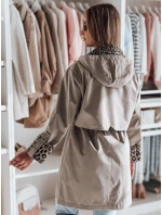 Dámska prechodná bunda PANTER beige FashionStreet TY4801 Dámska prechodná bunda PANTER beige FashionStreet TY4801