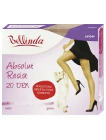 Pančuchové nohavice z priadze Lycra Fusion, na ktorom nikdy netečú oká ABSOLUT RESIST 20 DEN - BELLINDA - amber Pančuchové nohavice z priadze Lycra Fusion, na ktorom nikdy netečú oká ABSOLUT RESIST 20 DEN - BELLINDA - amber